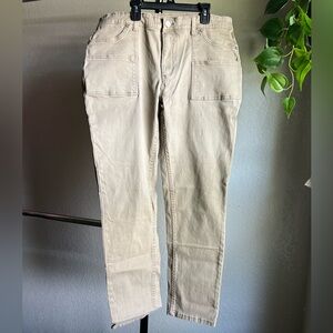 Bit & Bridle Women's Tan Skinny Pants